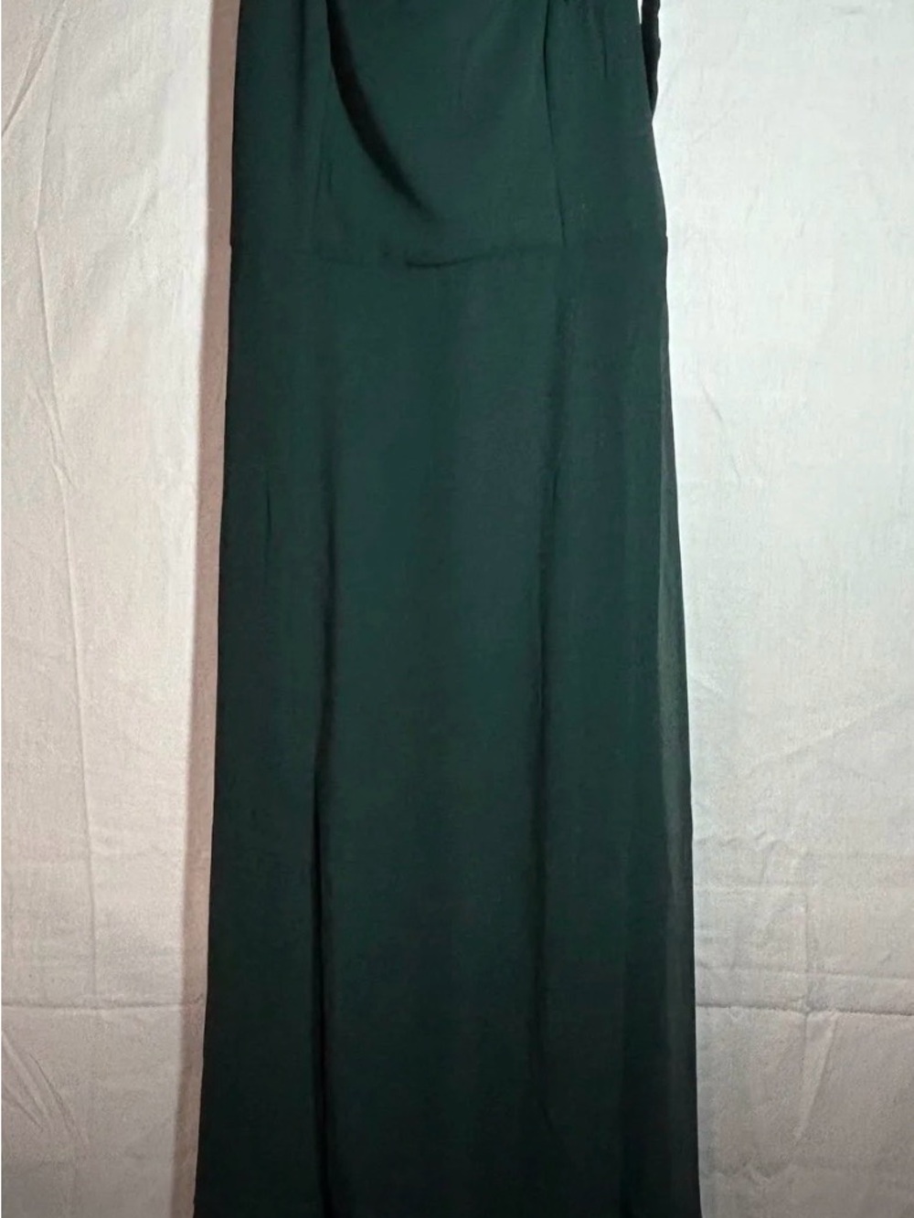 Show Me Your MuMu Deep Teal Square-Neck Maxi Dress with Front Slit - Picture 2 of 3